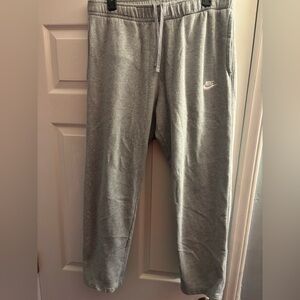 Size L gray Nike Sweatpants